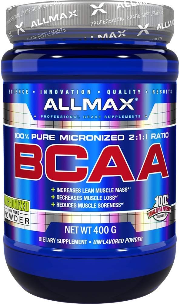 All Max BCAA Sin Sabor 80 porciones.
