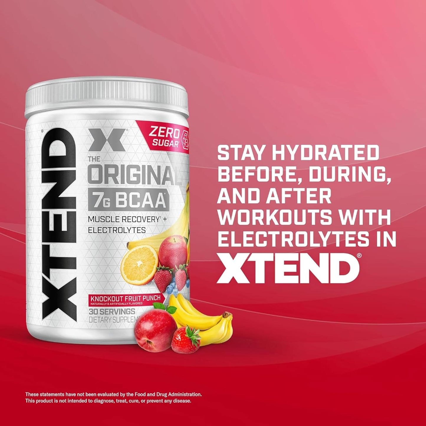 Xted Original BCAA 7 Gramos 30 porciones.