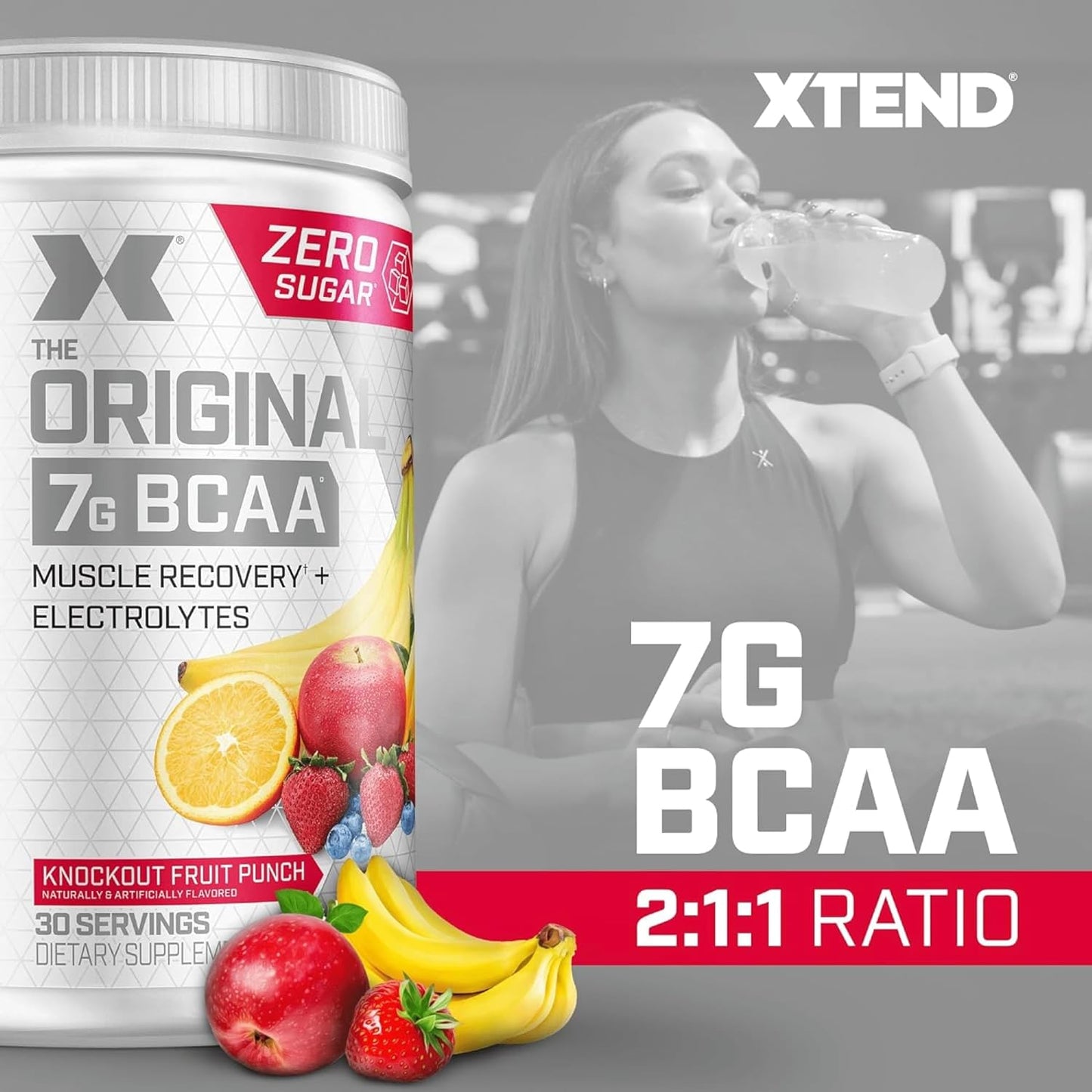 Xted Original BCAA 7 Gramos 30 porciones.