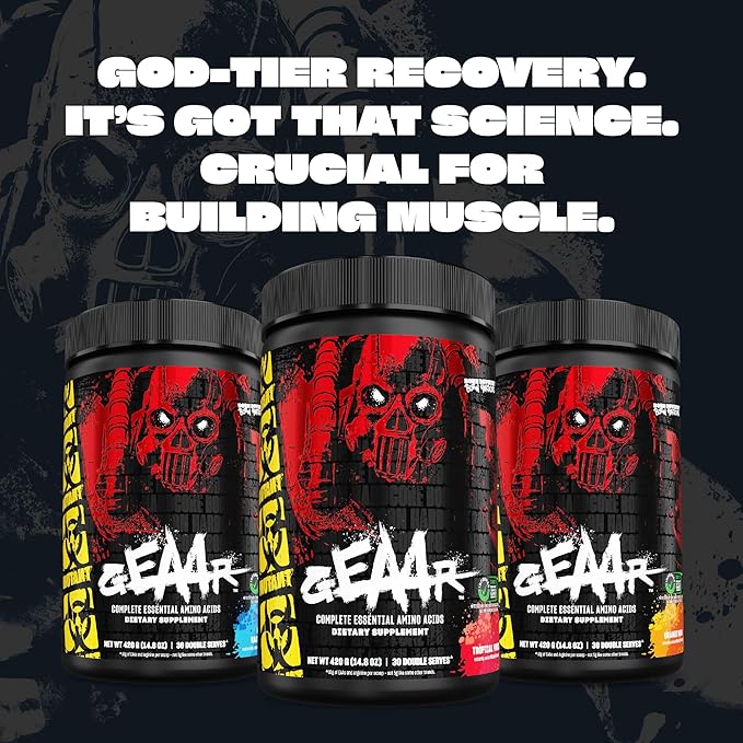 Mutant GEEAR (EAA y BCAA) Blue Barry 30 porciones.