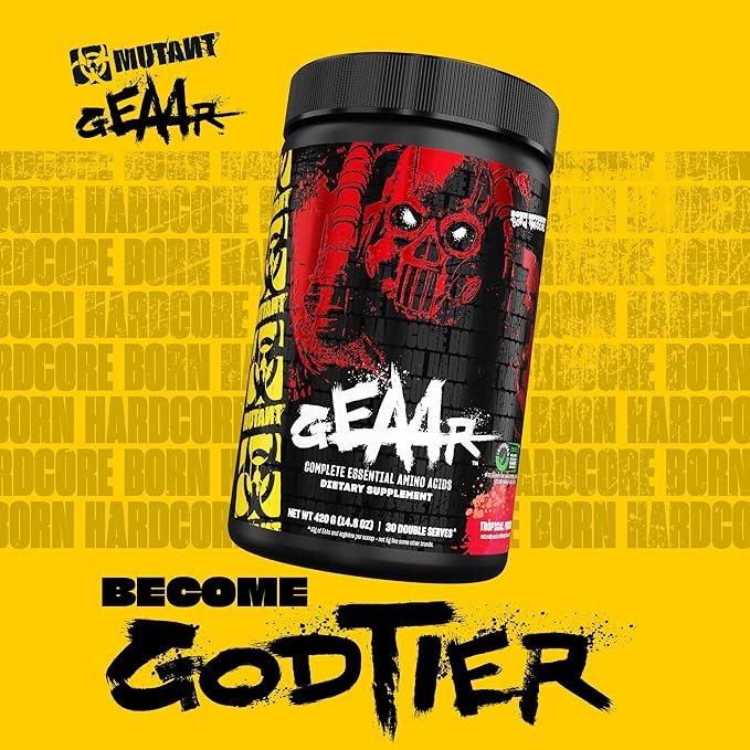 Mutant GEEAR (EAA y BCAA) Blue Barry 30 porciones.