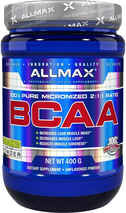 All Max BCAA Sin Sabor 80 porciones.