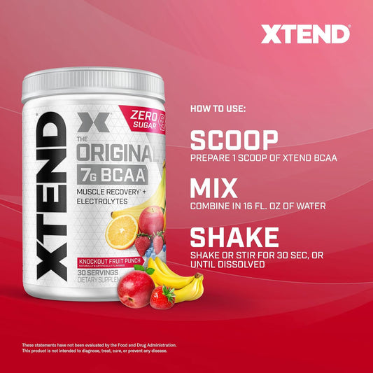 Xted Original BCAA 7 Gramos 30 porciones.