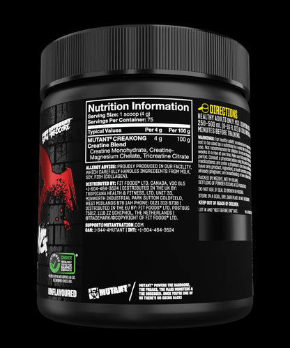 Mutant Creakong Advanced Creatine 75 servings