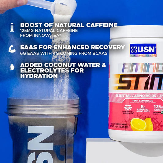 USN Animo Stim EAA + Energy 30 porciones.